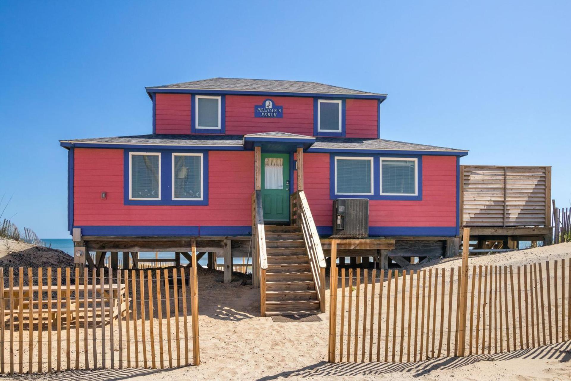 4102 Pelicans Perch: The Iconic Obx Oceanfront Кити Хоук Екстериор снимка