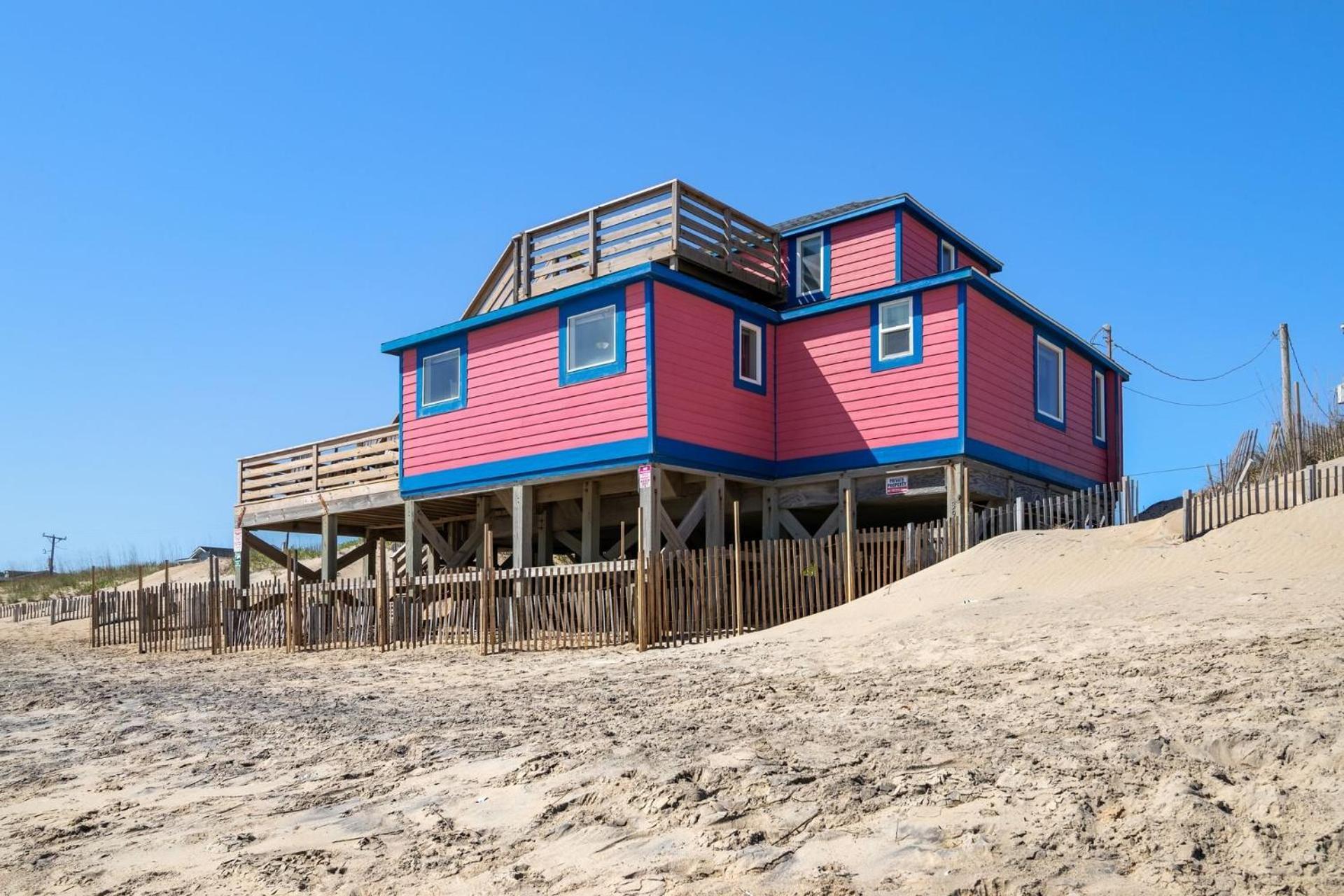 4102 Pelicans Perch: The Iconic Obx Oceanfront Кити Хоук Екстериор снимка