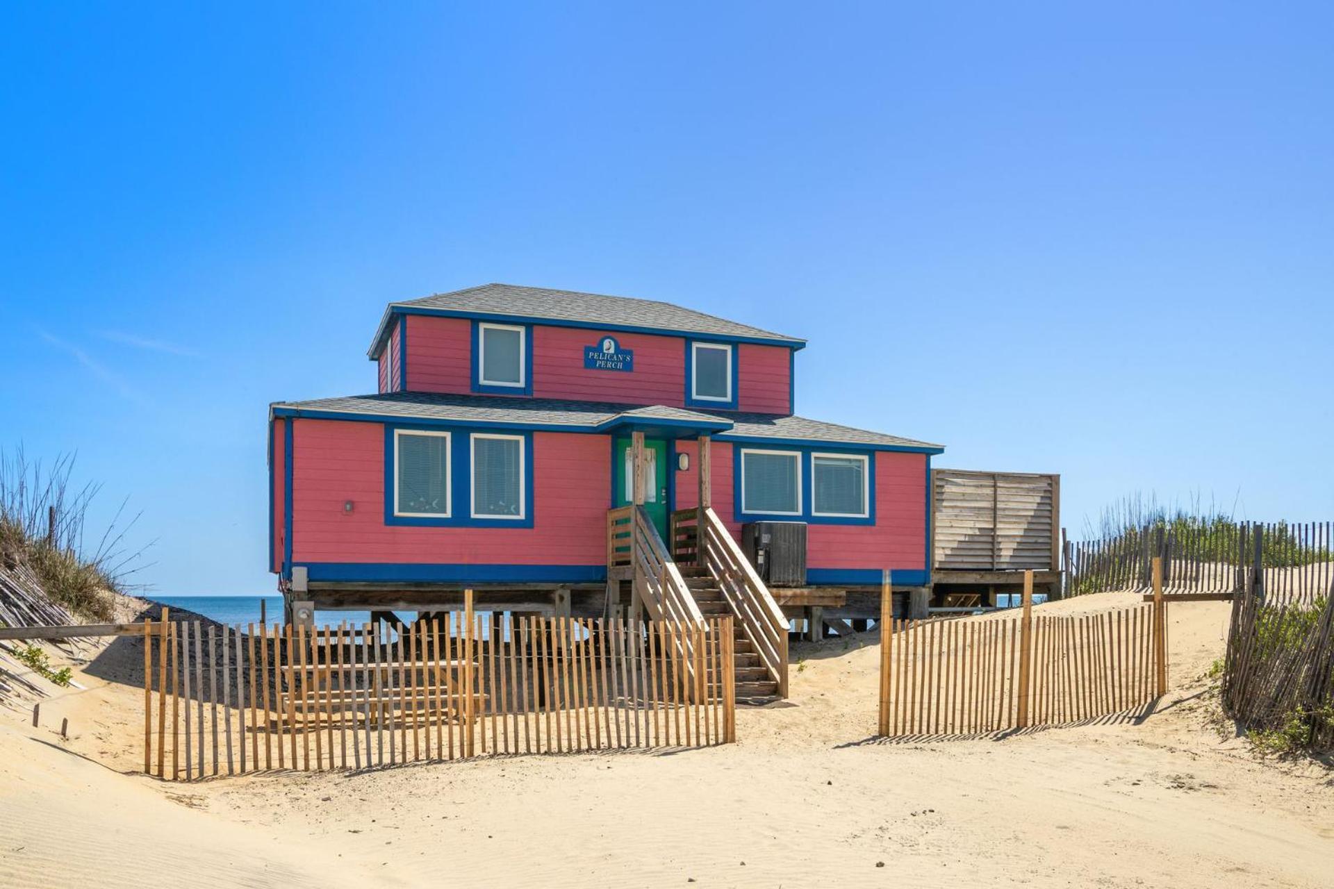 4102 Pelicans Perch: The Iconic Obx Oceanfront Кити Хоук Екстериор снимка