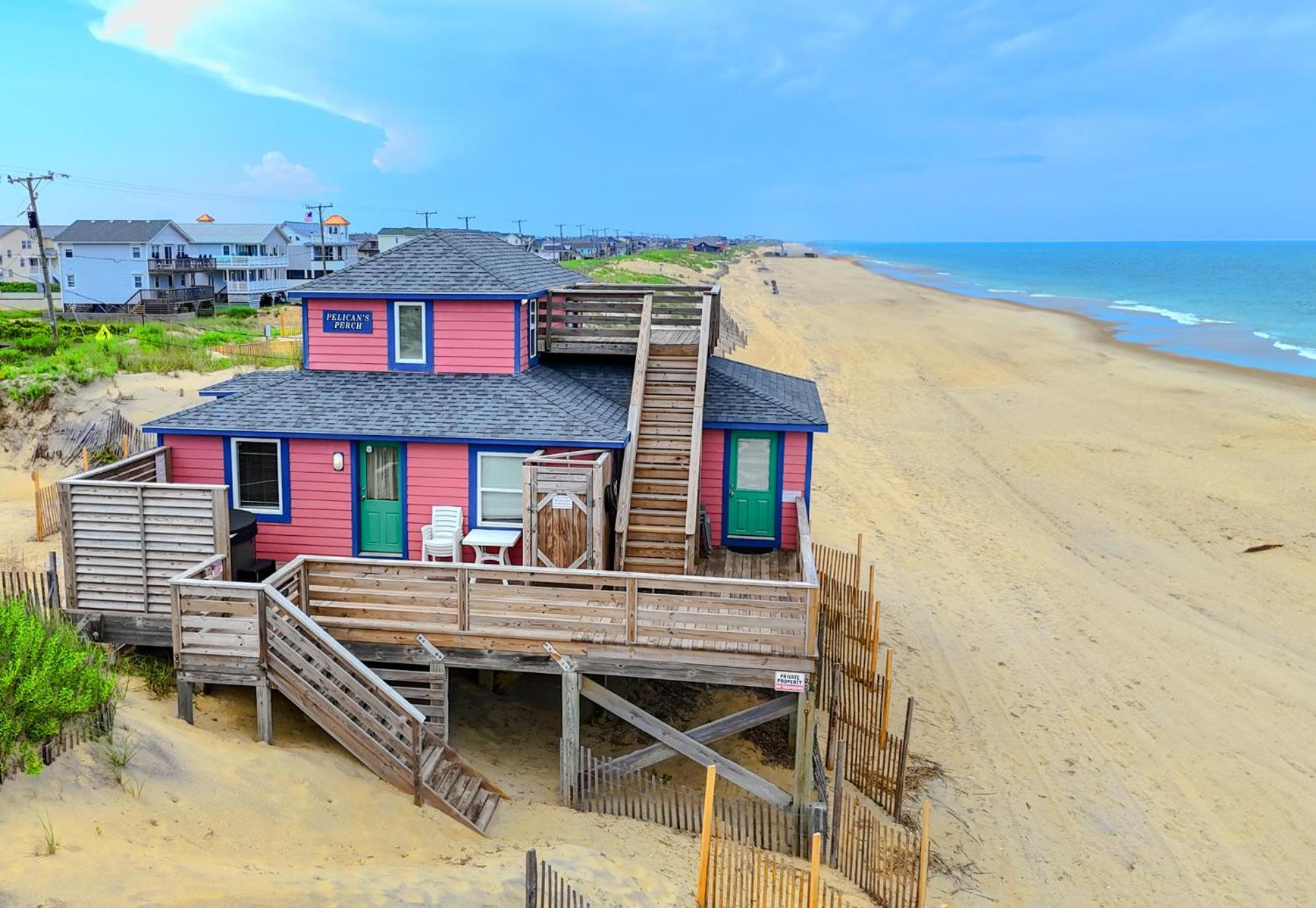 4102 Pelicans Perch: The Iconic Obx Oceanfront Кити Хоук Екстериор снимка